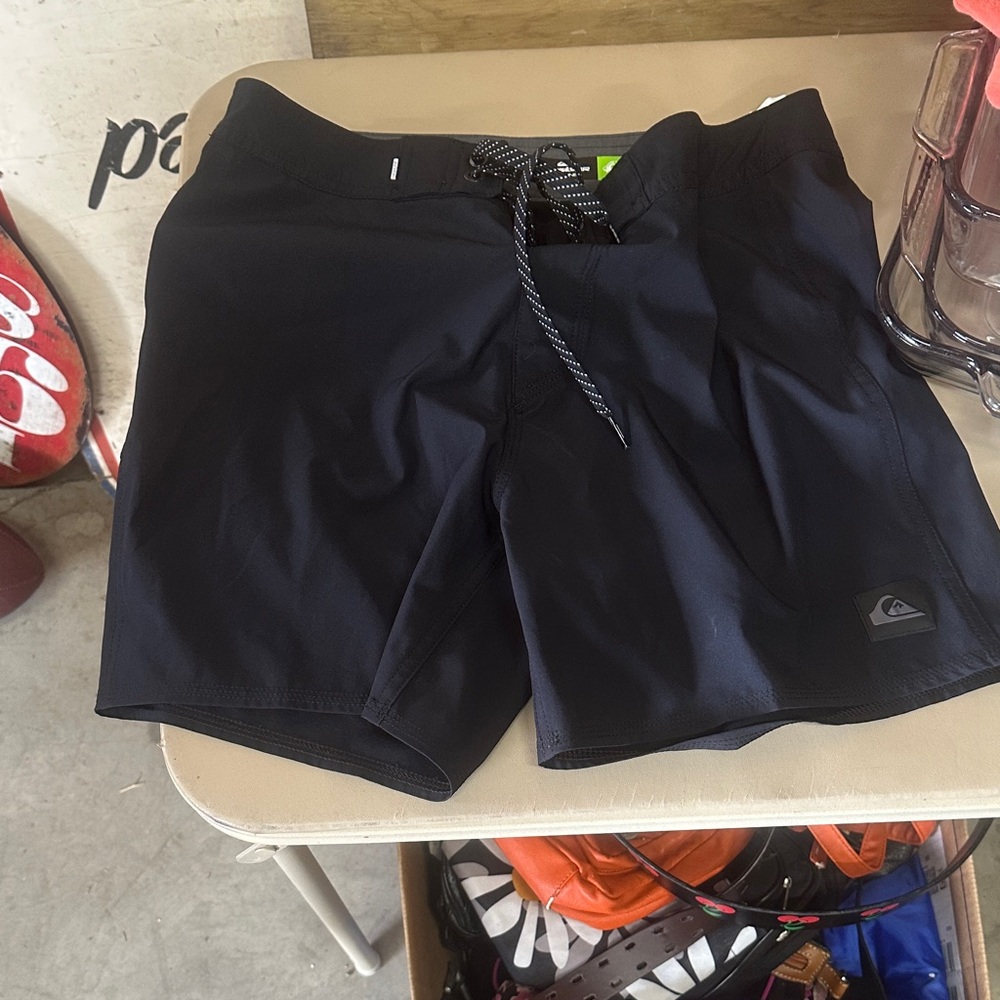 Quiksilver Men's Dark Swim Board Shorts